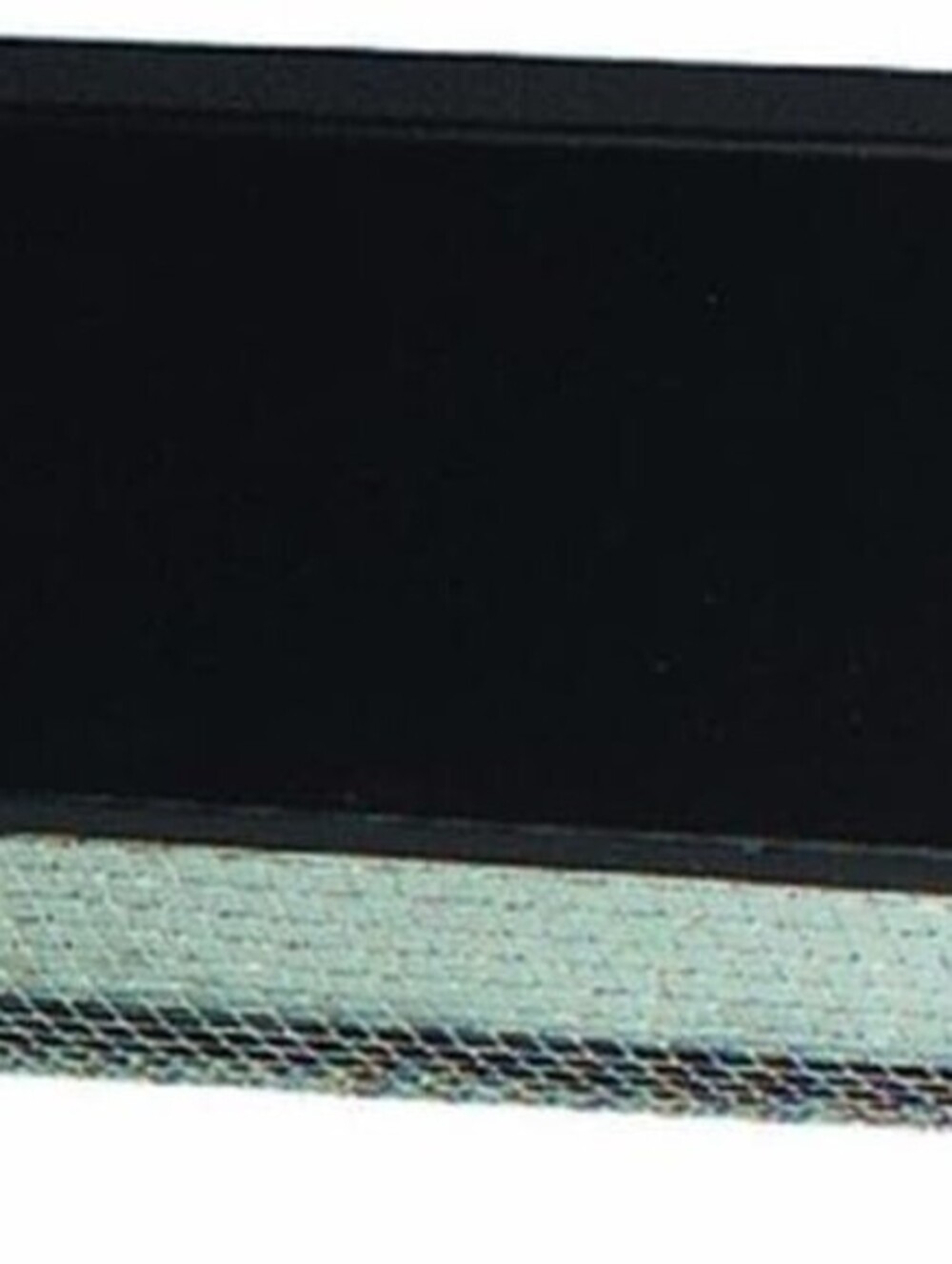 Broan Nutone 639 Black Steel Wall Vent 4.78" X 12.75" for Range Hood/Bath Vent.